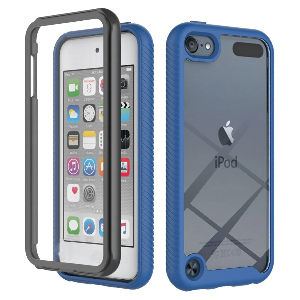 TPU/PC Sky Case für iPod Touch 5 Touch 6 Touch 7 Clear Funda Capa Robuste Hybrid stoßfeste Schale Heavy Duty Phone Back Cover – Detail 5