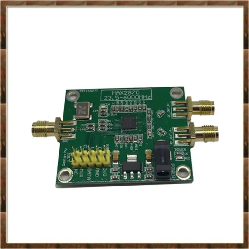 A48T LTDZ MAX2870 23.5-6000Mhz RF وحدة مصدر الإشارة الطيف مصدر إشارة محلل الطيف