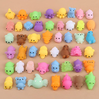 10/30Pcs Cute Animal Squishy Toys Boy Girl Birthday Party Favors Pinata Filler Kids Christmas Gift Soft Sticky Stress Relief Toy