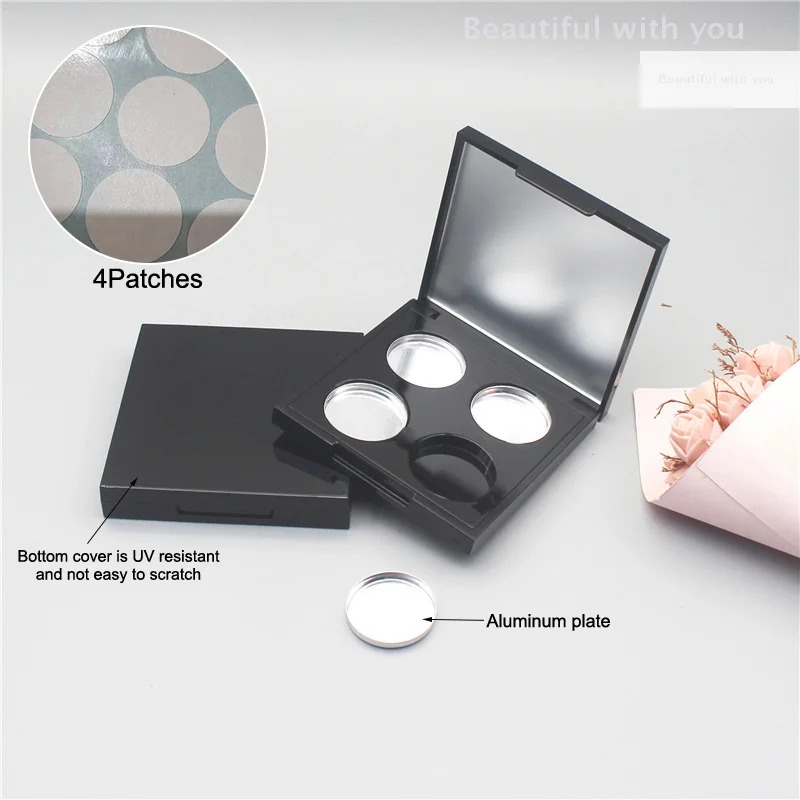 

Empty Eyeshadow Palette Eye Makeup Storage Dish For Women Girls Makeup Beginners DIY Eye Shadow Storage Box Tools