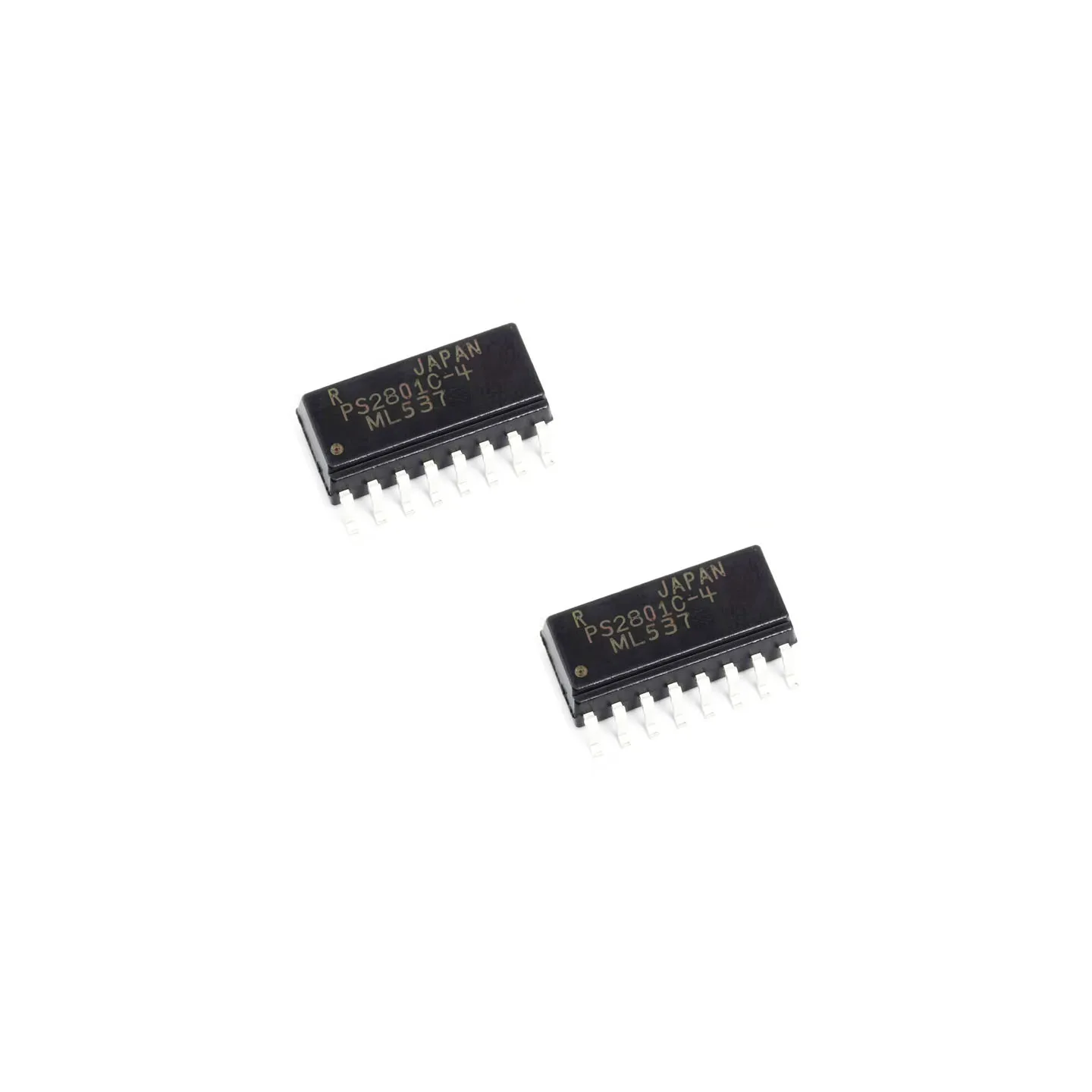5PCS PS2801C PS2801C-4-F3-A SOP-16 Transistor Optoelectronic Output Isolator SMD New Good Quality Chipset