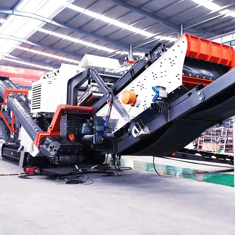 Advanced Technology Rock Crusher Factory Supply Low Price Stone Tracked Crawler Type Portable Mobile Stone in Pakistan Kenya