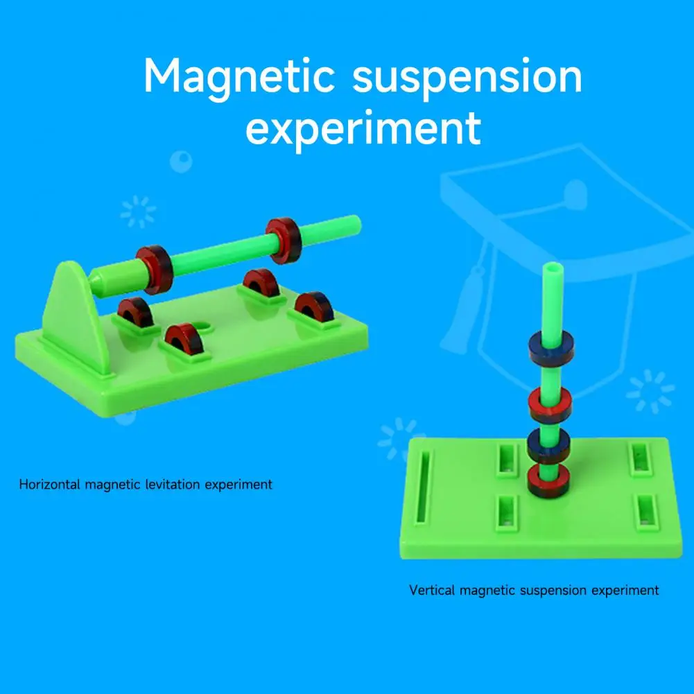 Experimentos de física recreativa para niños, Kit de experimento de imán Stem para niños, Educación Temprana, física para alumnos, prácticas