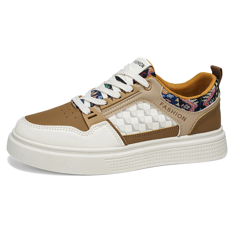 

Lightweight Men's Low Top Casual Sneakers Breathable Microfiber Leather PU Lining Lace Up Round Toe Fashion Sports Outdoor Shoes