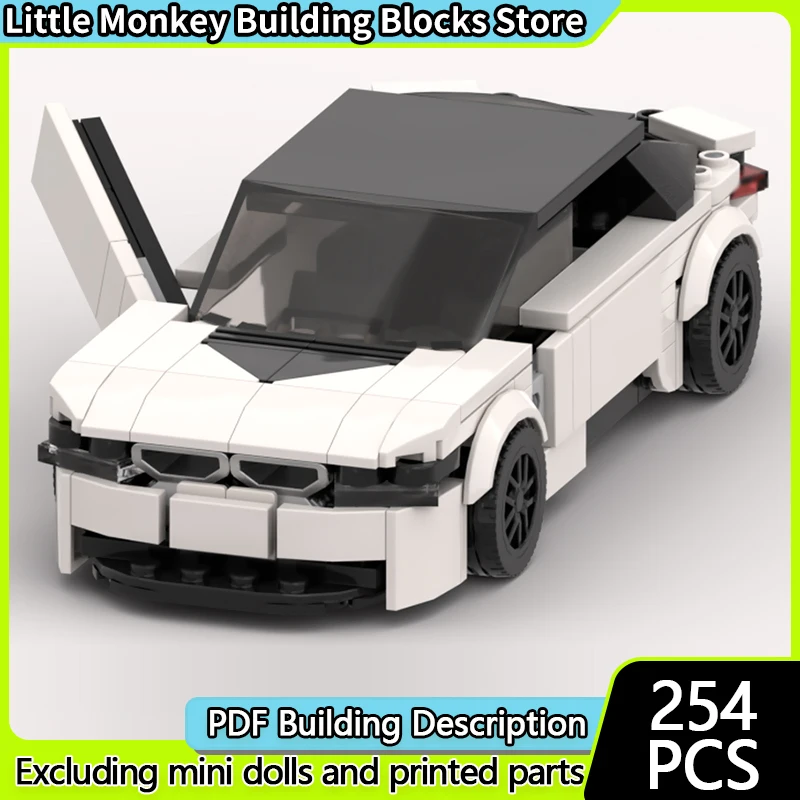 

Speed Racing Car Model MOC Building Bricks I8 Hybrid Sports Car Modular Technology Children Holiday Gifts Assemble Toys Suit