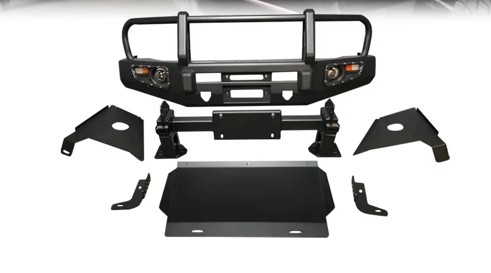 forFactory Price Car Bumpers Bumper Bull Bar Universal Automotive Car Accessories Steel Car Bumper for 4 Runner