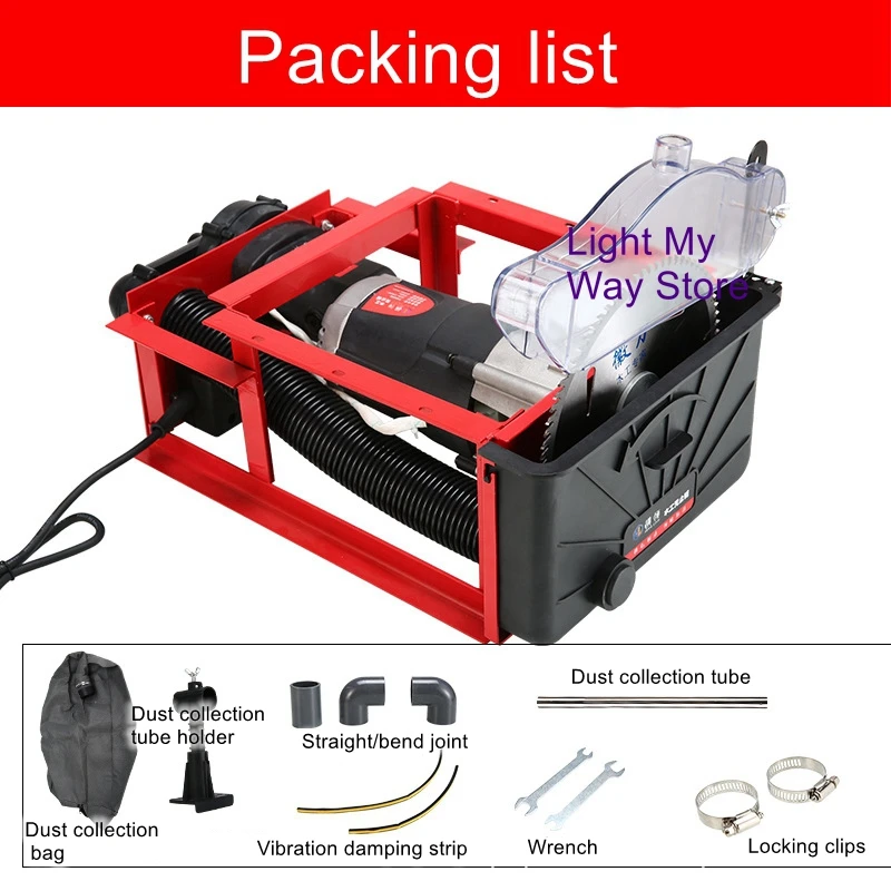 

9-inch electric small table saw inverted cutting saw woodworking dust-free saw cutting machine board cutting electric saw