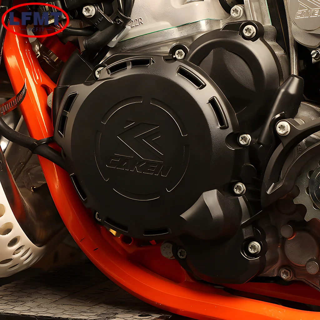 Baru 2024 untuk KTM EXC XCW XC-W 250 300 TPI Pelindung Kopling Penutup Pelindung Pengapian PRO 2T untuk Husqvarna TE TE untuk GasGas MC EX EC