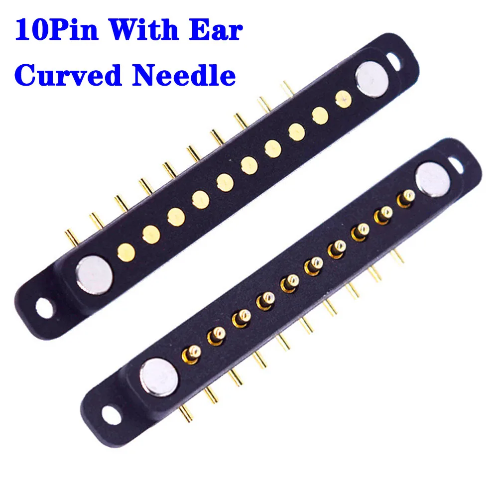 Magnetische Pogo Pin Connector 2 3 4 5 6 7 8 9 10P Pogopin Mannelijke Vrouwelijke 2.54 4.0 2.8 Veerbelaste DC Magneet Connector Stopcontact