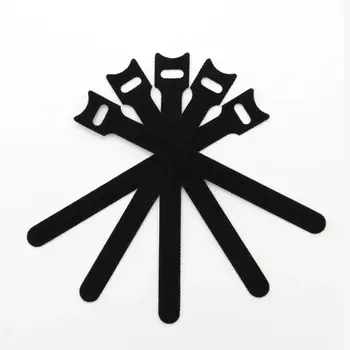 Uvolnitelné stahovací pásky na kabely, organizér na dráty, černý 15, 20, 25, 30 cm, nylonový suchý zip, popruhy, omotávka, zip, svazek, obvaz, stahovací páska, plastové zapínání 8 nejlepší prodej suché zipy - №7