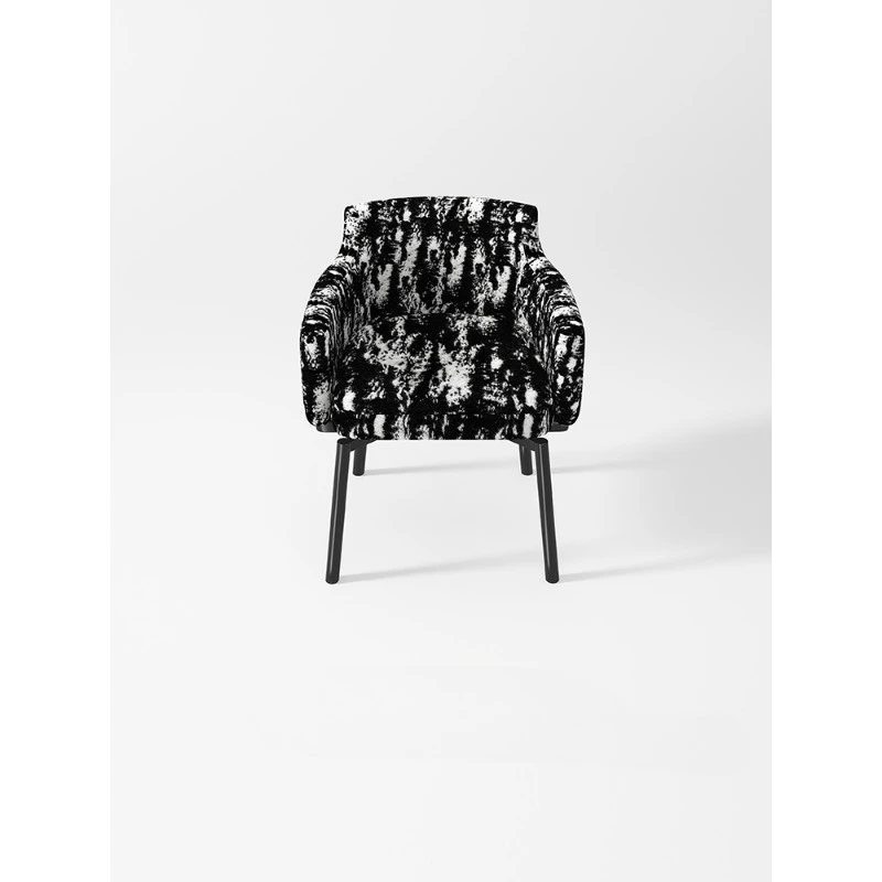 

Italian light luxury rotatable high-end dining chair home restaurant premium dressing chair desk office negotiation chair