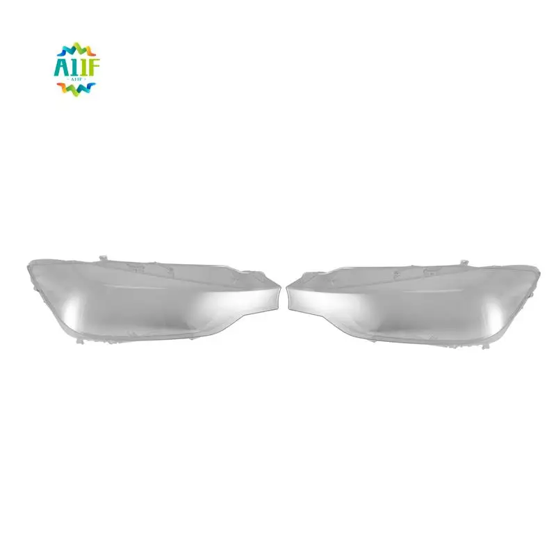 

A11F-1Pair Front Left&Right Car Headlight Head Light Lamp Lens Light Cover For Bmw F30 F31 3 Series 2013-2016