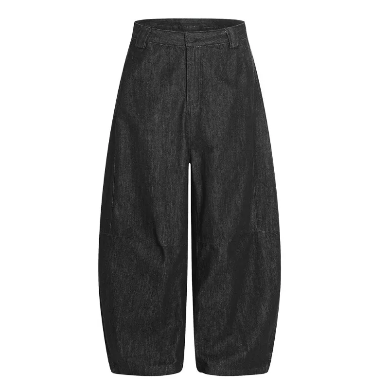 Scimitar Pants Mens Jeans High Street Wide-legged Banana  Pants Trousers
