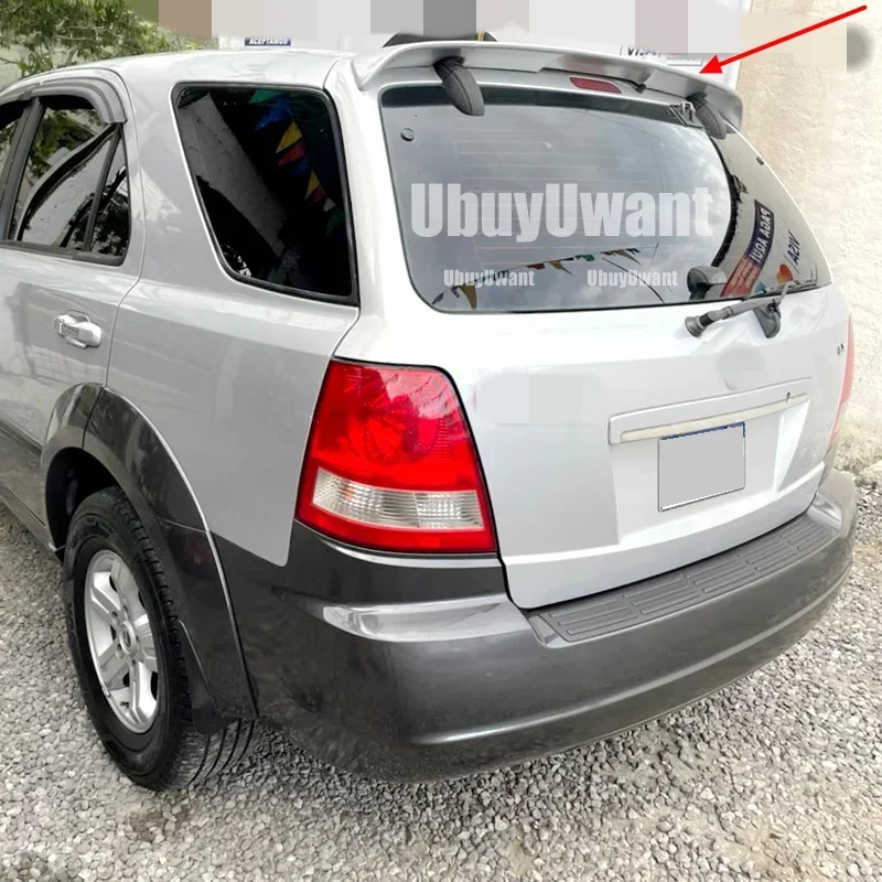 

Rear Roof Spoiler For KIA Sorento 2001-2006 Sport ABS Trunk Lip Rear Roof Spoiler Wing Lip Boot Lid