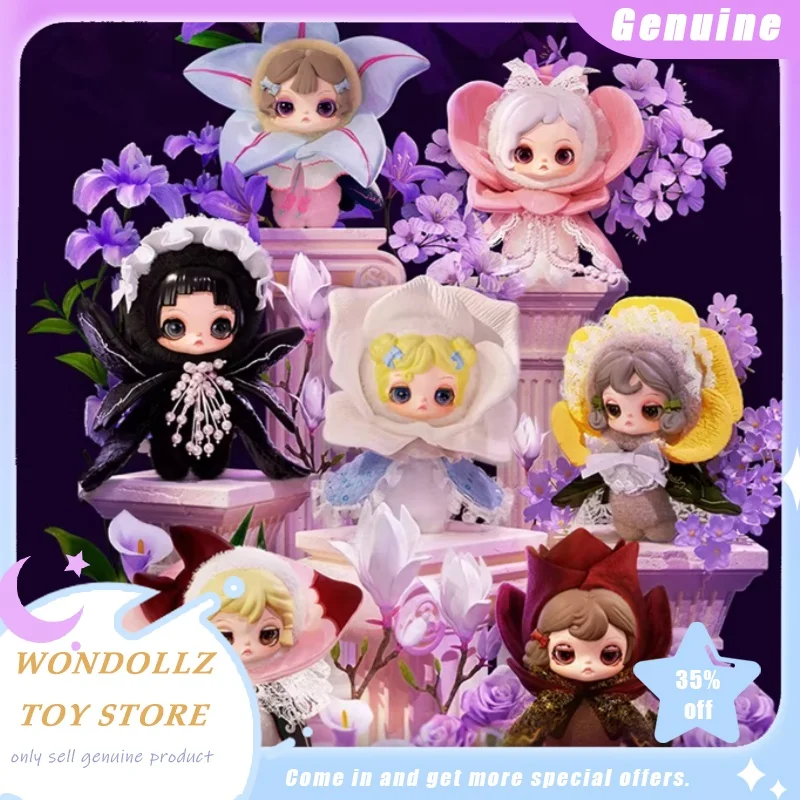 

Genuine Softopia Viora Floraison Libre Series Blind Box Cute Vinyl Plush Doll Bag Pendant Decoration Trendy Toy Surprise Gift