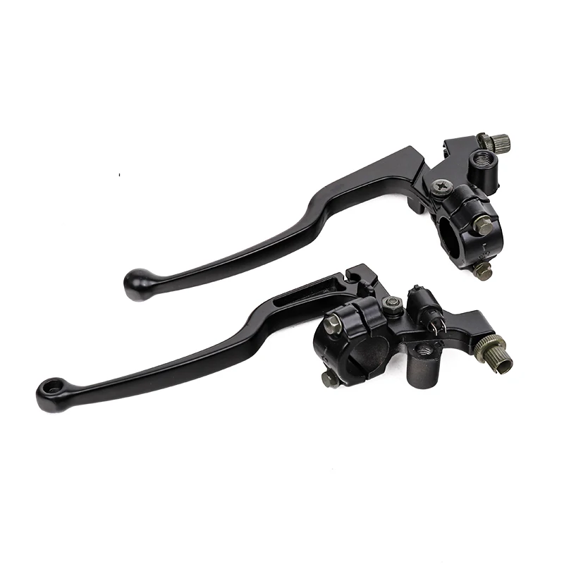 Zwart Aluminium Stuur Koppelingshendel Voor Pit Crossmotor Pitbike Motorfiets Atv Rem & Koppelingshendel Kabel Voor Beha