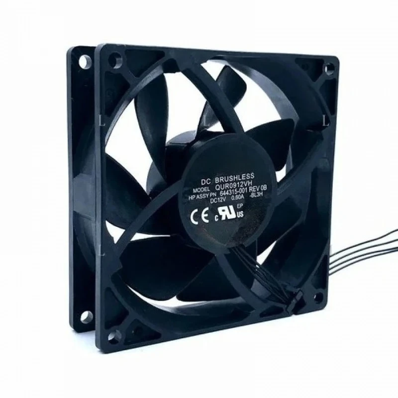 Brand New Original QUR0912VH 92Mm 92*92*25Mm 12V 0.60A 4 Lines Pwm 800-4000RPM Cooling Fan Fast Delivery