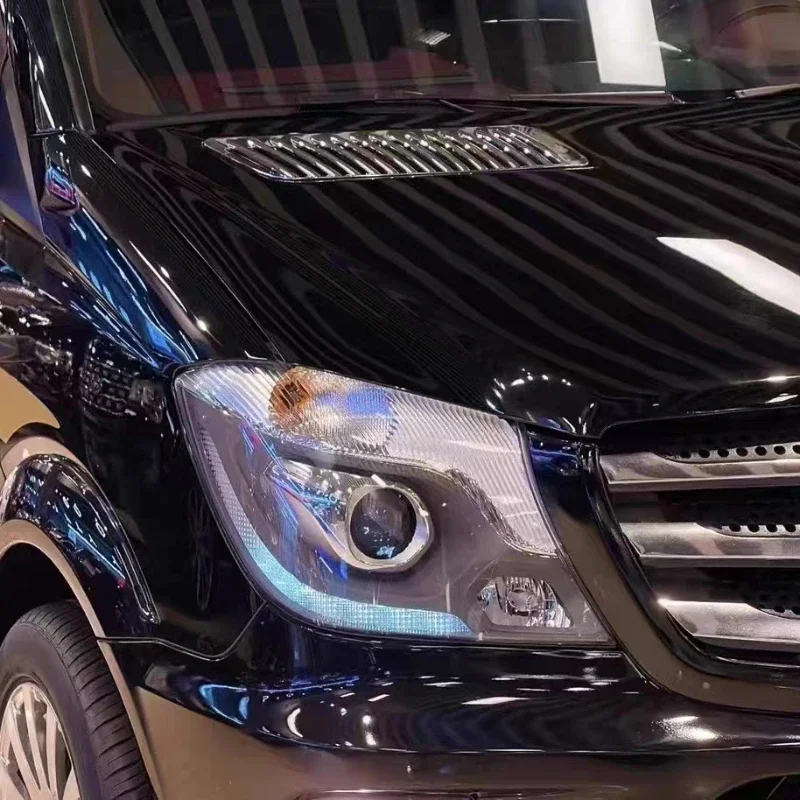 Für Mercedes Benz Sprinter 2013-2018 Auto Zubehör Klare Scheinwerfer Glas Objektiv Abdeckung Ersatz Shell Abdeckung