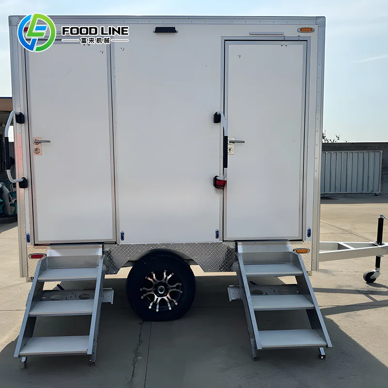 Custom Outdoor Mobile Single User Containerized Portable Toilet