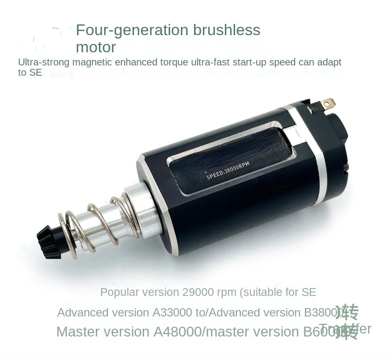 

Fourth-generation brushless motor motor 480 super torque, super fast and easy 40+ seconds