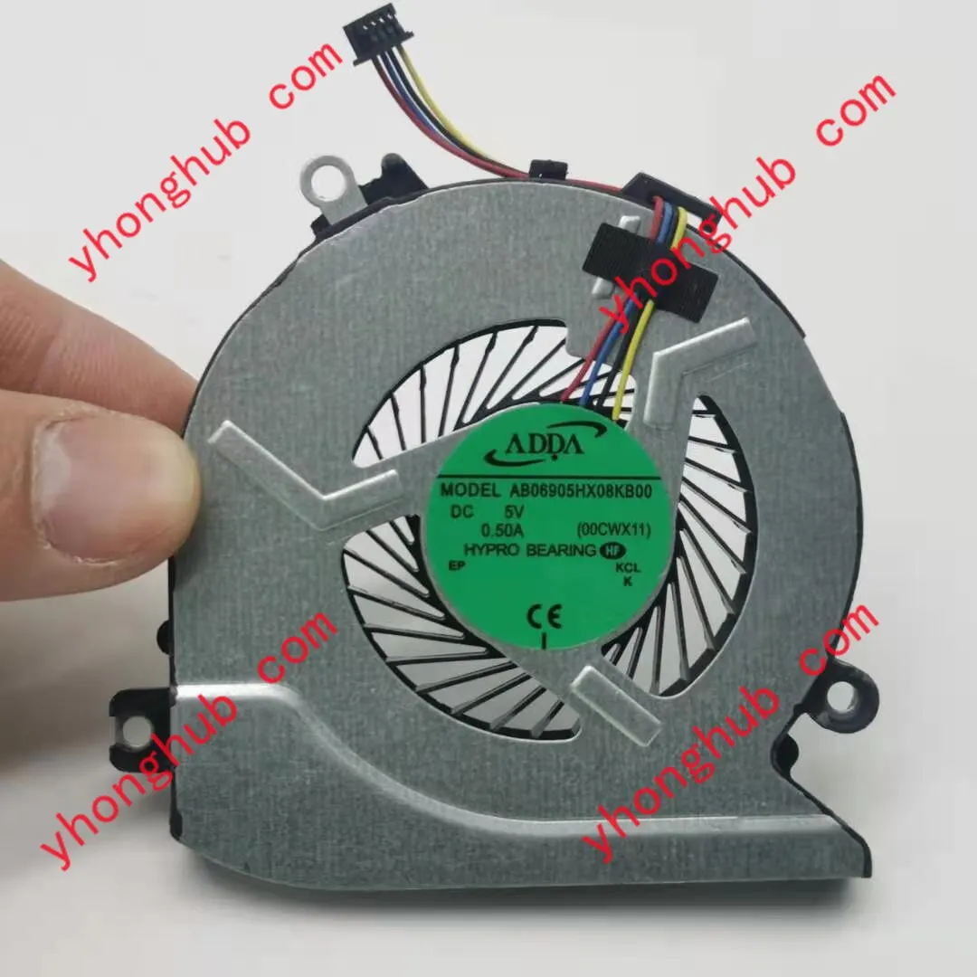 

ADDA AB06905HX08KB00 00CWX11 DC 5V 0.50A Server Cooling Fan