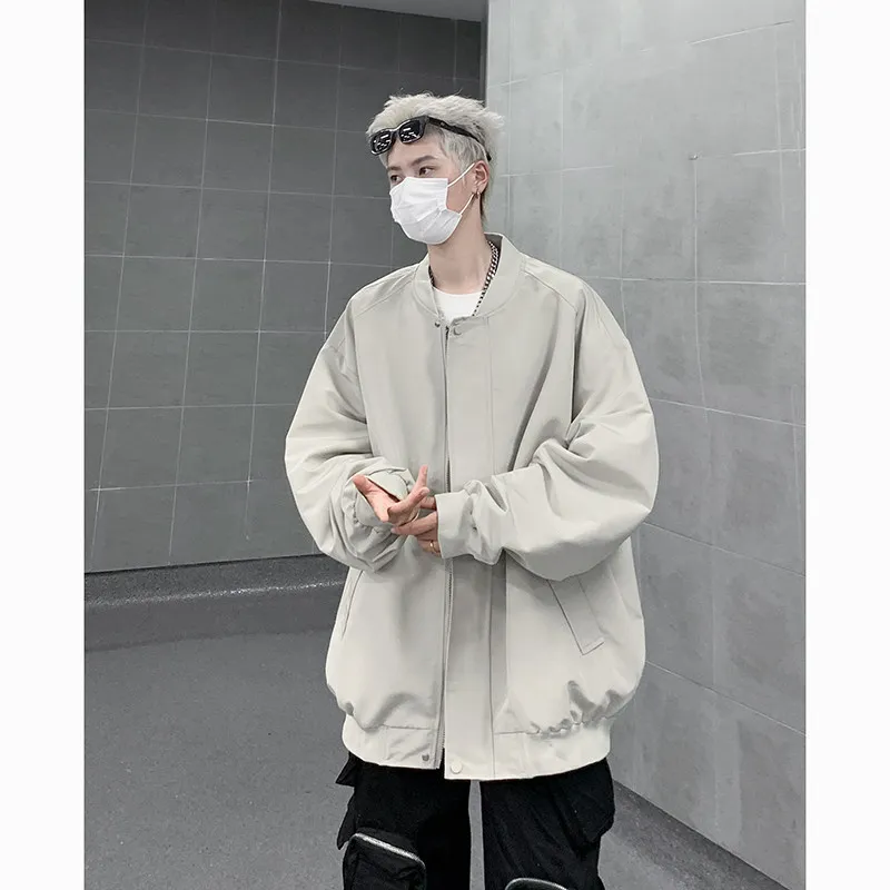 

MA Pilot Jaet Men's Spring Autumn Sle CleanFit Trendy American Baseball orm Loose Fit Anti-Wrinkle Polyester F...