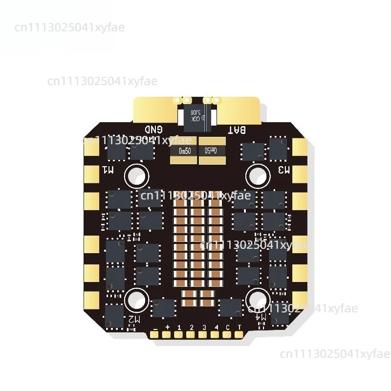 32-bit 4 IN 1 Brushless ESC, 8S 100A 8S 120A 12S 100A 12S 120A High Current Electronic Speed Controller for RC Model Aircraft