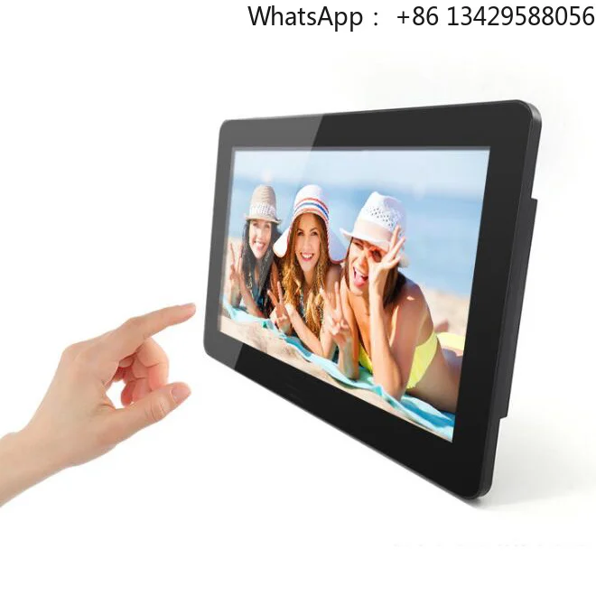 Full HD 15.6 Inch IPS All-In-One Capacitive Multi Touch Android PC LCD Advertising Interactive Player Screen with Android OS