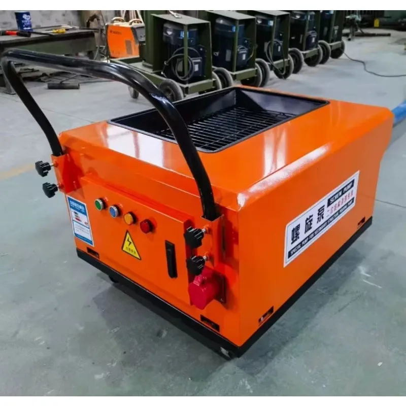 Made In China Manufacturer Easy Operation Design Construction Column Pouring Pump High Quality Concrete Screw Pump For Export