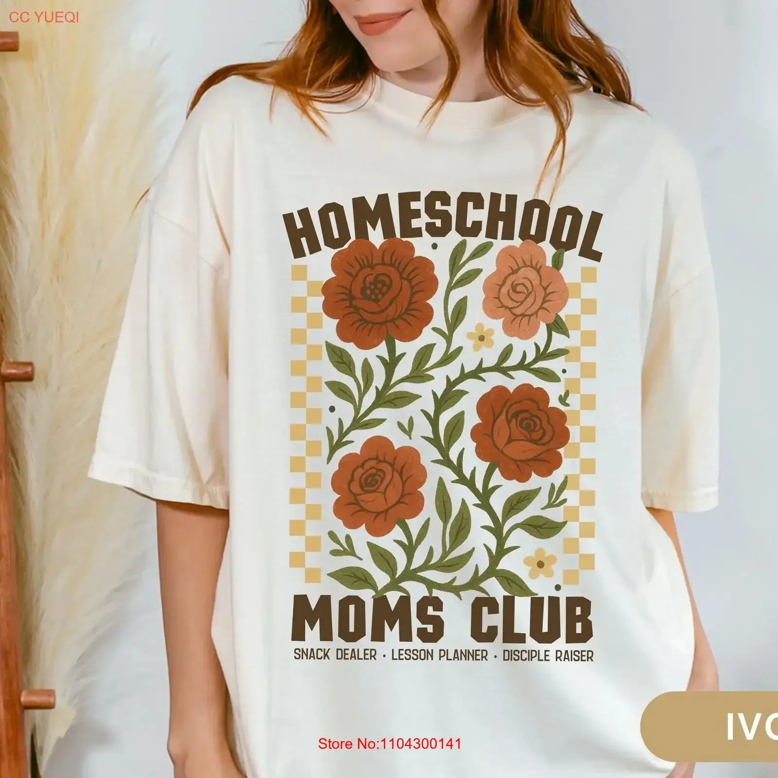 Homeschool Mom T Shirt Snack Dealer Raising Disciples Boho Flower Charlotte Mason Floral for Teacher vintage Washed Versatile