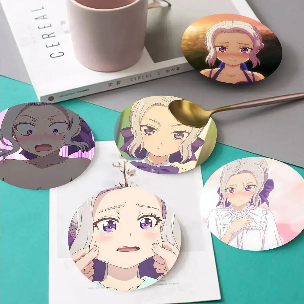 1pc Shino Kiryuu Girlfriend, Girlfriend Wooden Coaster Colour Printing Cup Mat Home Desk Decoration Gifts
