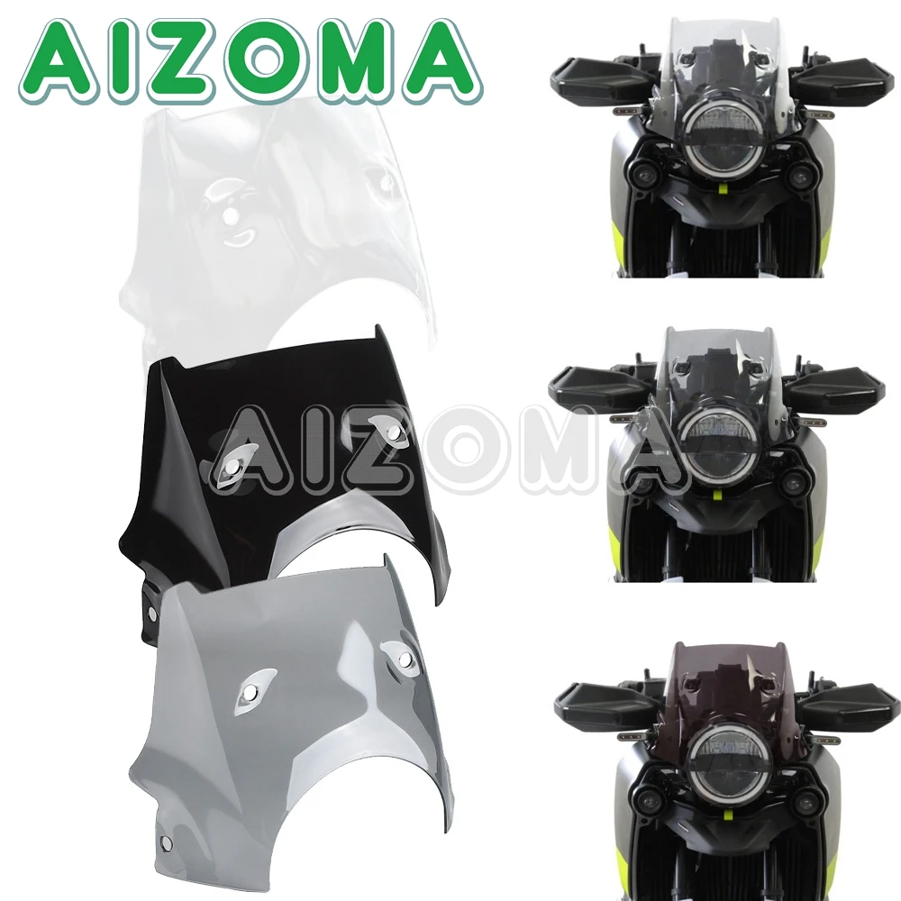 

For Norden 901 NORDEN901 norden901 2022 2023 Motorcycle Wind Deflector Adventure Sports Screen Front Windshield Screen Black