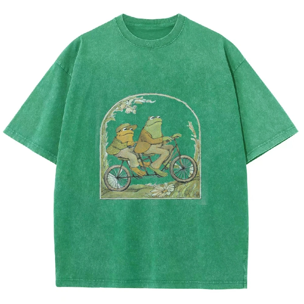 تي شيرت برقبة دائرية على الطراز القوطي للنساء - تي شيرت برسومات قطنية عتيقة مقاس كبير ملابس غير رسمية جمالية داكنة وصلت حديثًا #4