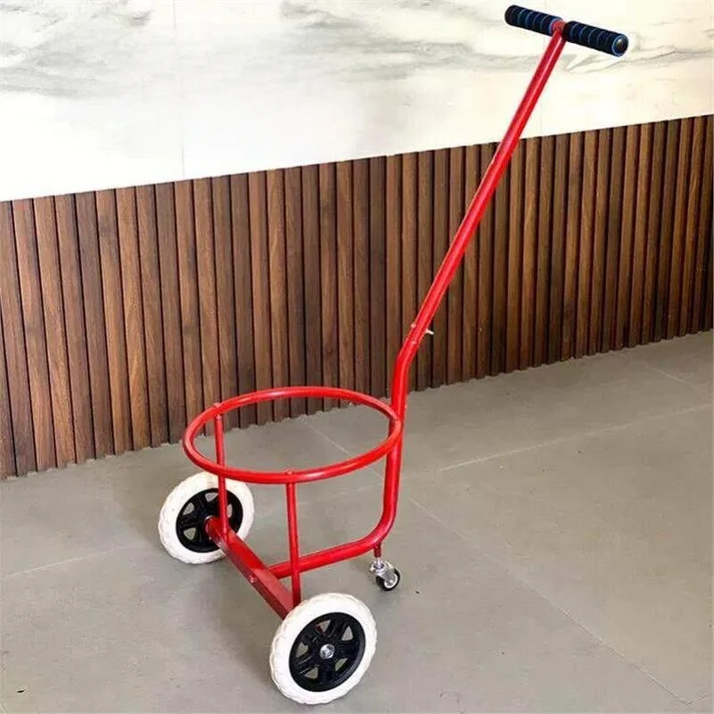 portable-stainless-steel-hand-pulled-water-cart-bucket-water-delivery-dirt-water-disposal-rural-household-waste-oil-cart