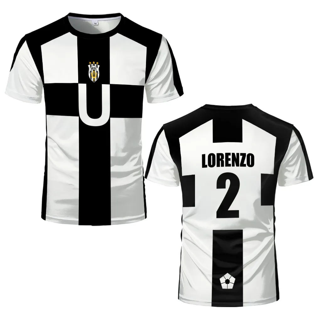 Blue Lock Anime Don Lorenzo Cosplay Shirt UBERS Trikot # 23 AIKU Cosplay-Kostüme # 13 Barou Fußballtrikot für Kinder – Detail 4