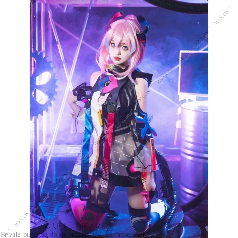 Sky05 دلتا هونكاي تأثير 3rd أنيمي لعبة تأثيري حلي ذيل برافو-01 الكابتن حمى البلوز امرأة هالوين لعب الأدوار 99Ji *