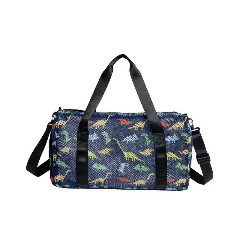 

Personality American Tie-Dye Mesh Travel Bag Beach Vacation Large Capacity Mesh Bag Travel Bag Mesh Backpack