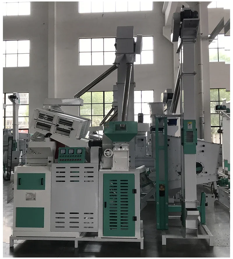 2023 Hot Sale rice and corn rice milling machine 40 ton per day rubber roller rice miller mill machine for sale