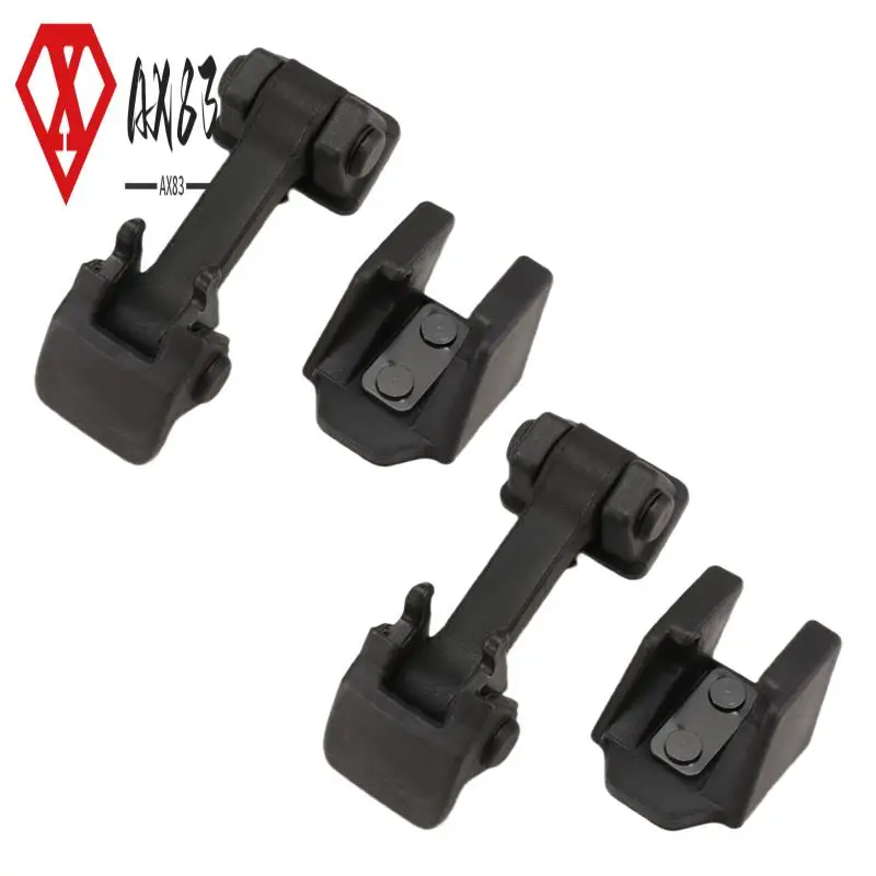 

AX83-1 Pair Front Hood Latch Catch & Bracket 55395652AC For Jeep Wrangler JK 2007-2018