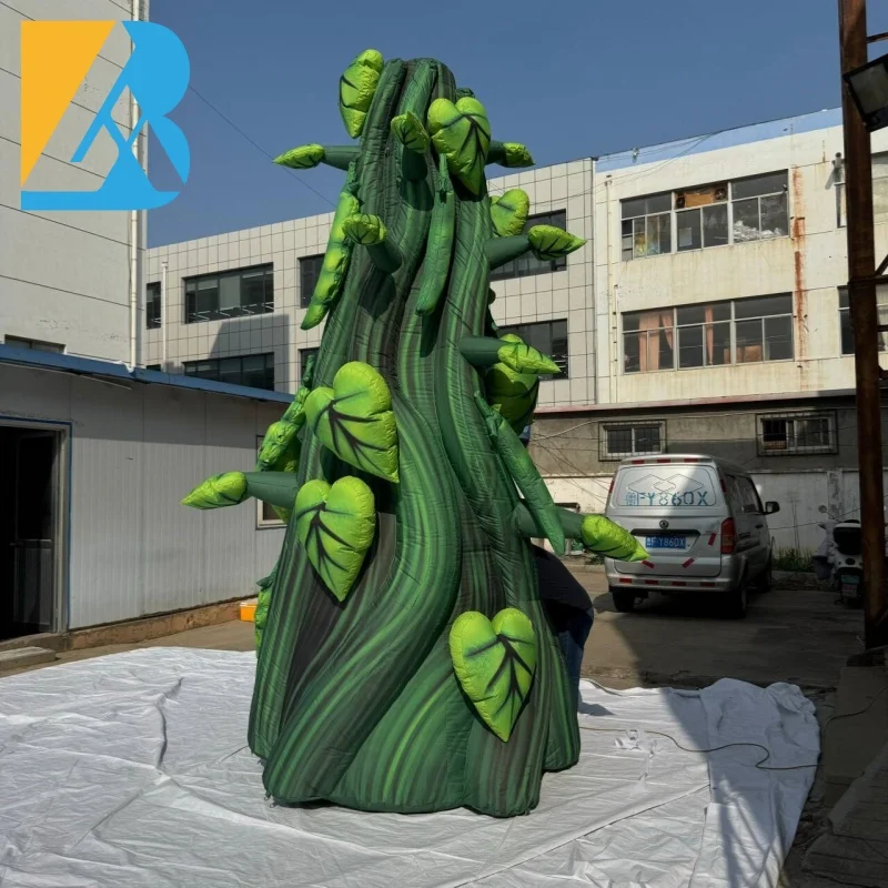 Custom-made Jungle Theme Party Large Blow up Tree for Backdrop Wedding Stage Toys