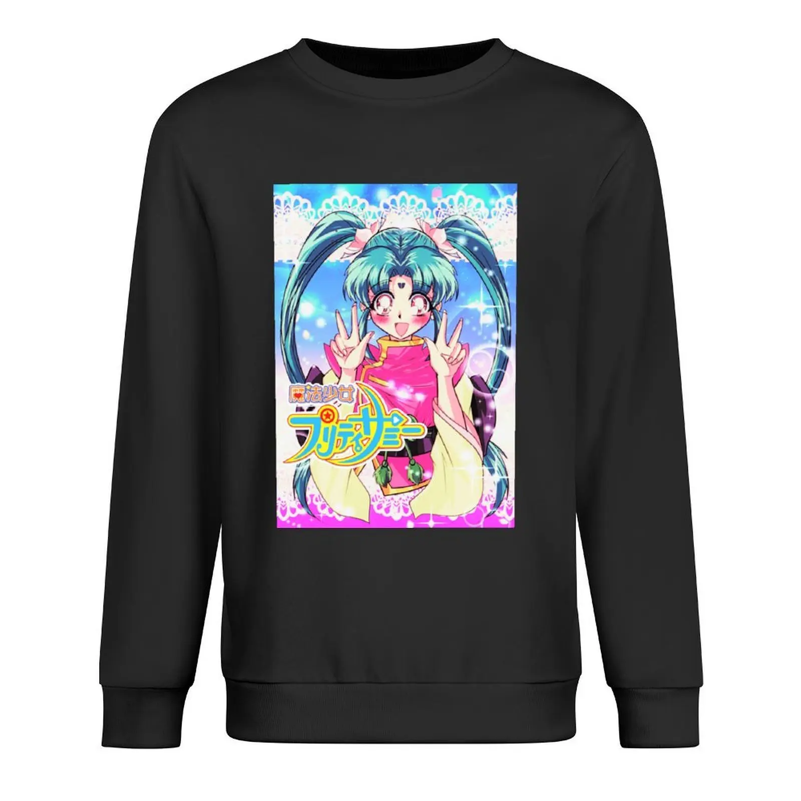 

90s style Pretty sammy Pullover men's sweat-shirt mens clothing anime clothing korean style clothes graphic sweatshirts