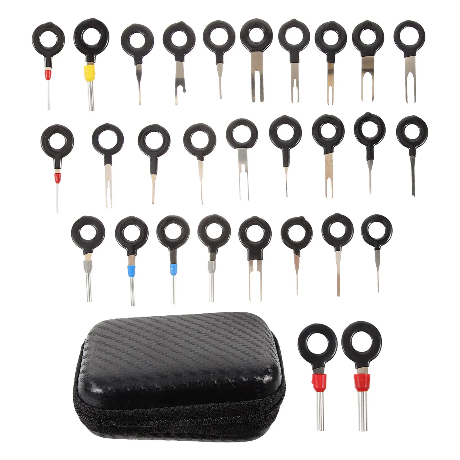 

82 шт., набор инструментов для удаления клемм, устойчивый к ржавчине, для автомобильной электроники, набор инструментов для ремонта штифтов