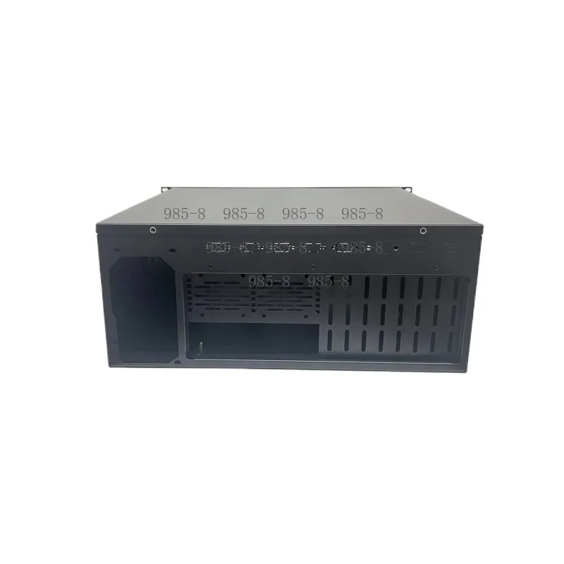 Rack Mount 4U Server Case With 8 Expansion Slots, Compatible  Motherboard 4090 Graphics Card 360mm Liquid Cooling Radiator