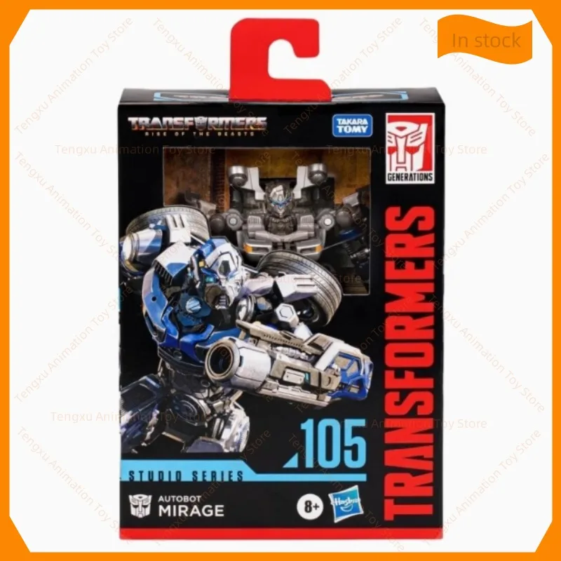 Jouets de transformation série Studio 105, classe de luxe Mirage, 4.5 pouces, figurines d'action, jouets cadeaux à collectionner, expédition 24 heures