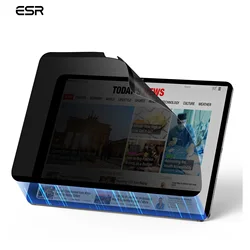 ESR Privacy Screen Protector for iPad Air 13 Removable Magnetic Screen Film with 30-Degree Anti-Spy Privacy Filter for iPad 12.9