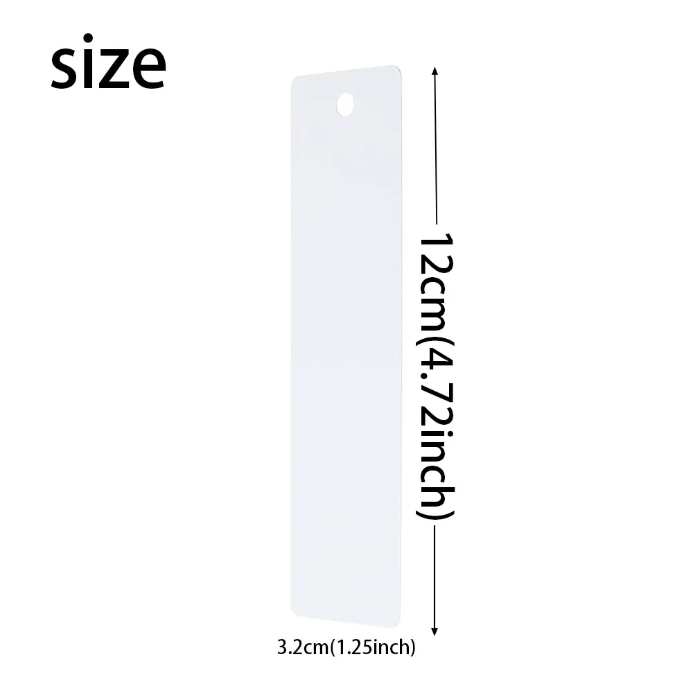 15 Kits Sublimation Double-Sided Blank Metal Bookmarks with Colorful Tassels for DIY, Wedding Favors, and Gift Tags – 3.2x12cm