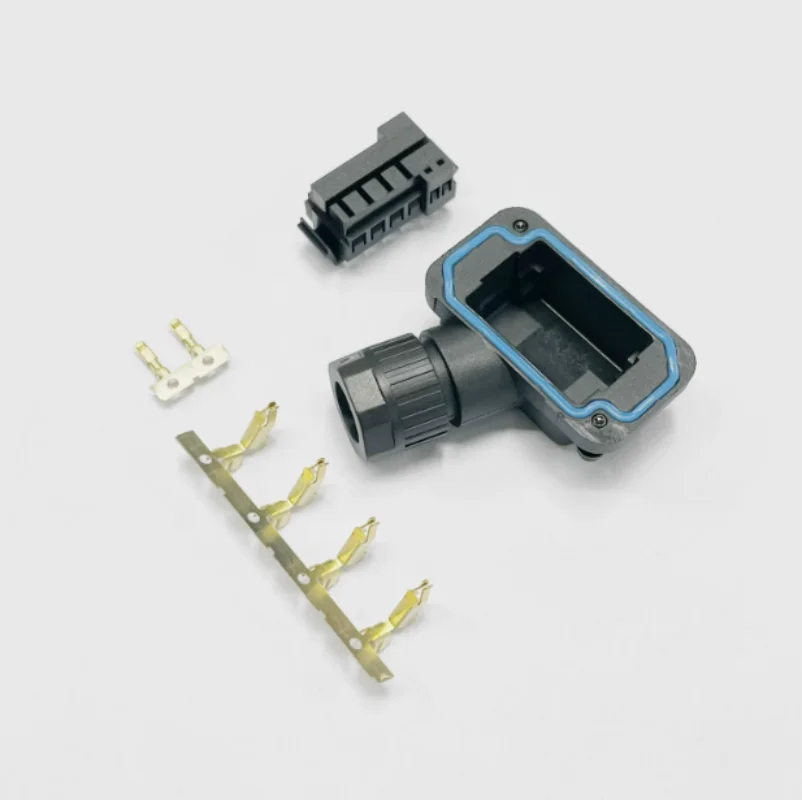 

20sets Small power connector for servo motor MC04-07P MC04-6P connector Add terminals
