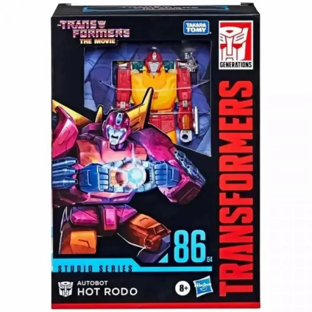 Hasbro Transformers Speelgoed Studio Serie Voyager Klasse The Last Knight Autobot Hot Rod Model Pop Action Figure SS86-26