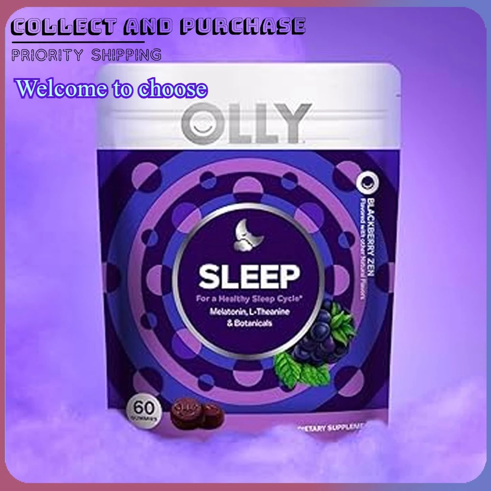 

Calming Blackberry Flavor Smiling Face Gummies with L-Theanine & Botanicals Support Night Time Relax