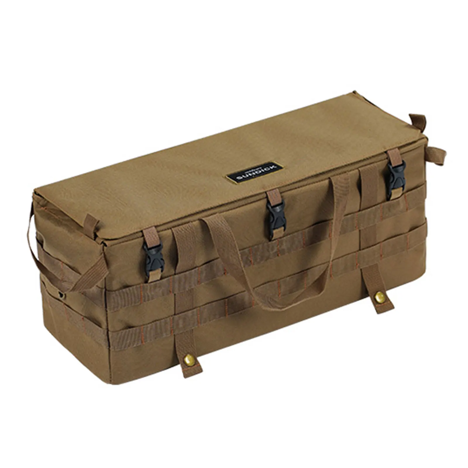 Tactical Pouch Storage Bag Waterproof Large Capacity Molle Bag Foldable Table Side Bags Multifunctional for Hiking Camping